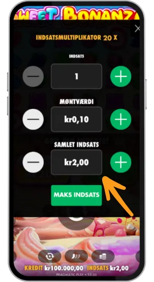 Sweet Bonanza How To - Bet