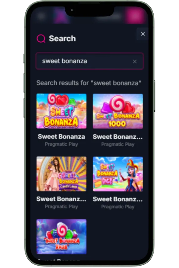 Sweet Bonanza How To - Search