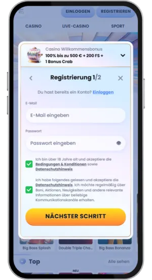 Sweet Bonanza How To - Registrierung