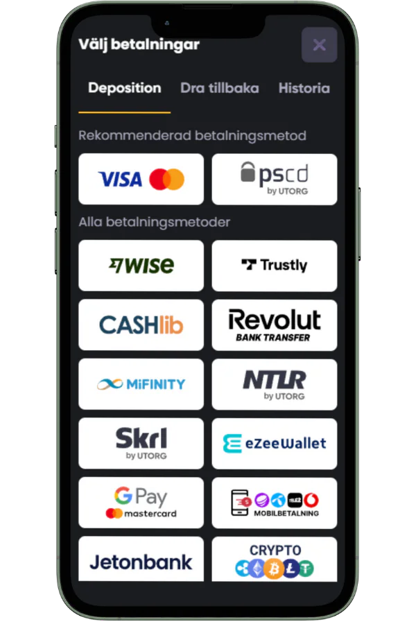 Sweet Bonanza How To - Insättning