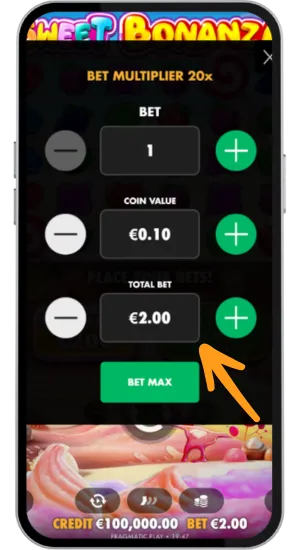 Sweet Bonanza How To - Inzet